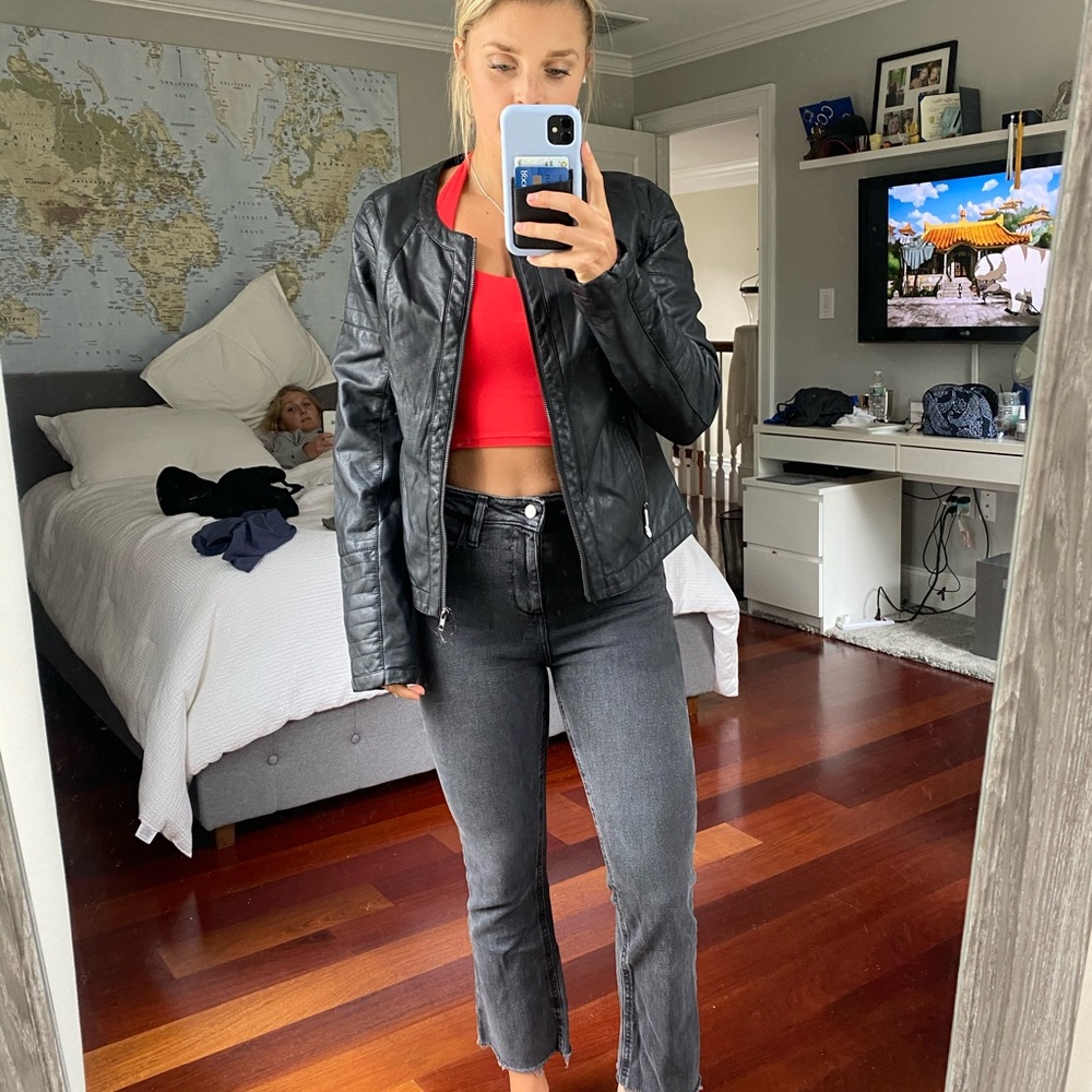 Metaphor leather jacket